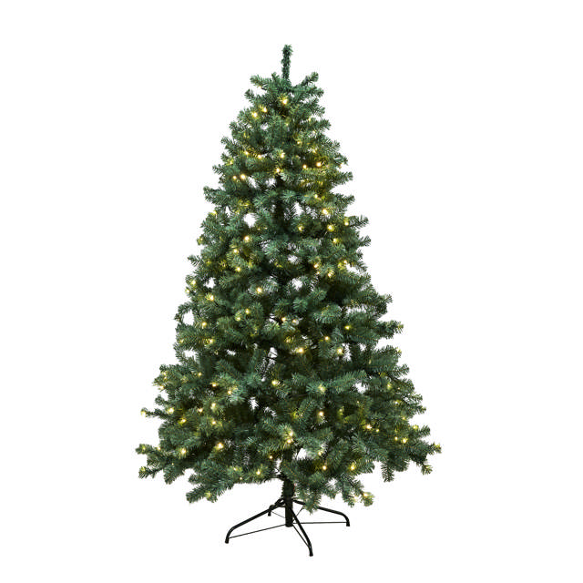 Juletræ med lys