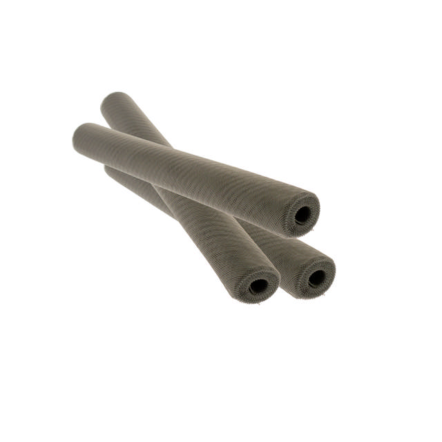 Insect net plastic 0.6 x 2.5 m, gray