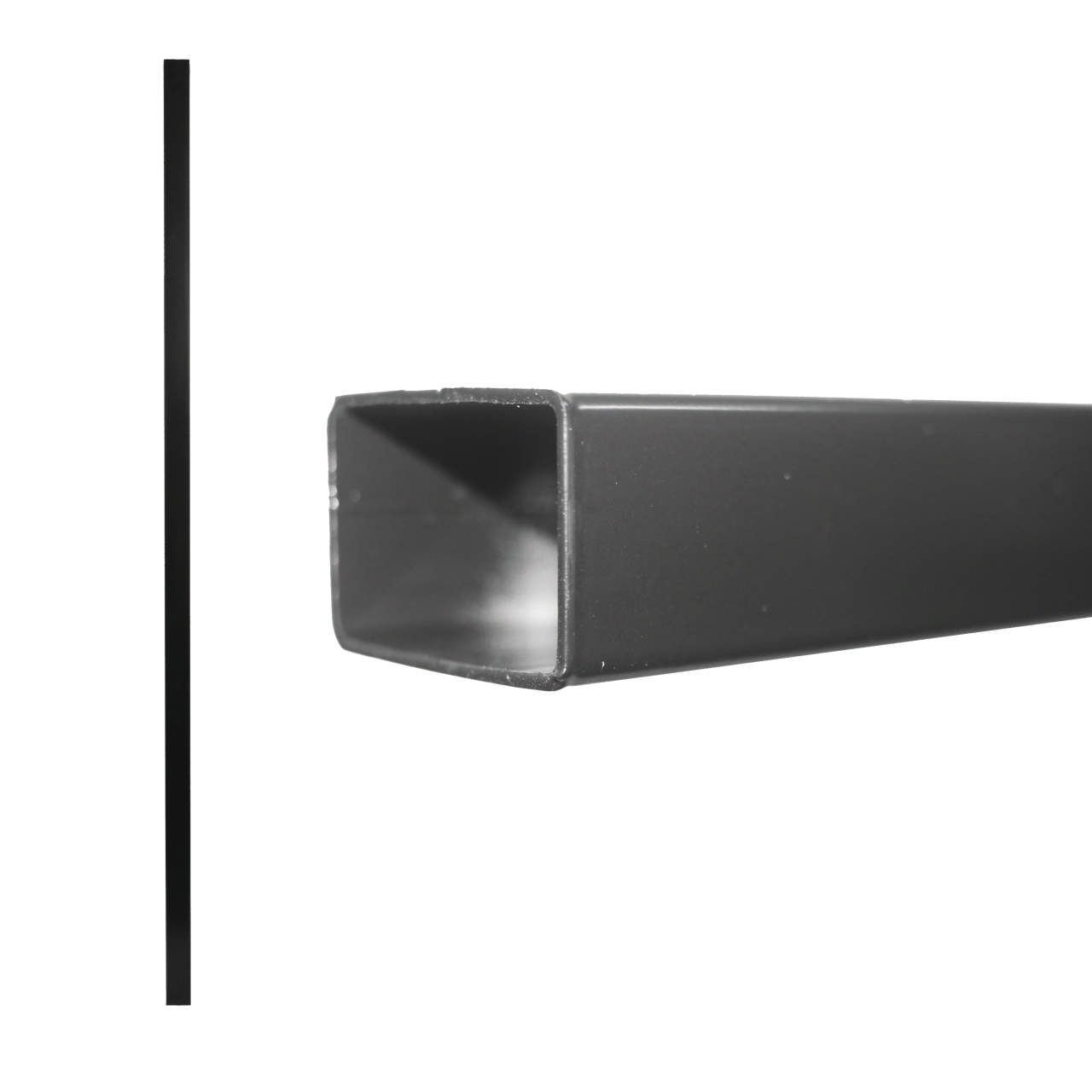 Black post 220 cm
