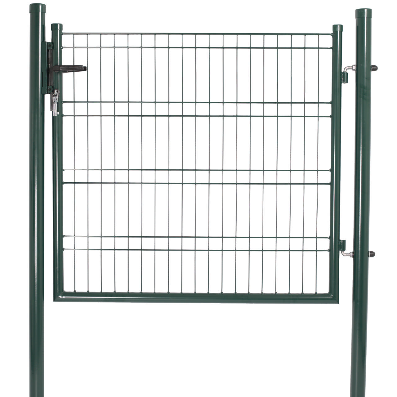 Gate for panel fence 103 x 118 cm, gray