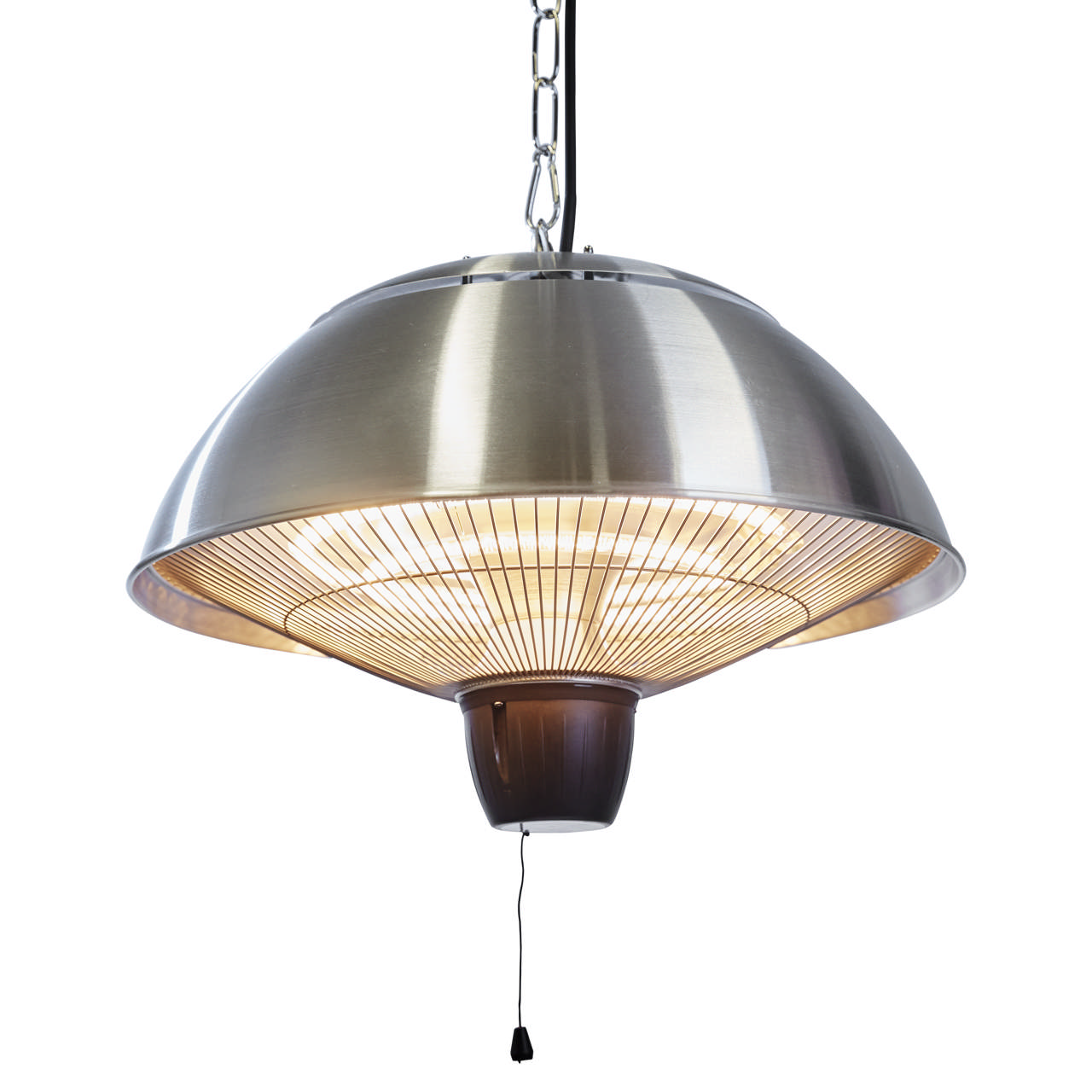 Patio heater hanging model 1500 W HORTUS, silver