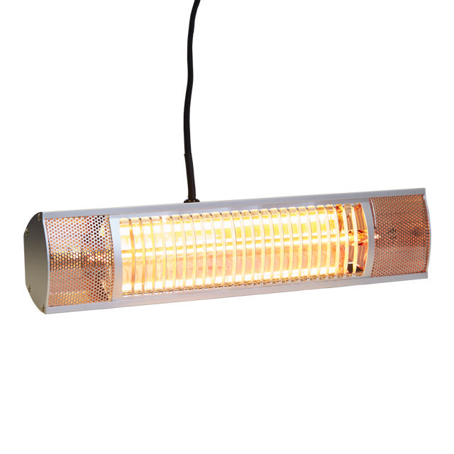 Patio heater wall model 1500 W HORTUS, silver