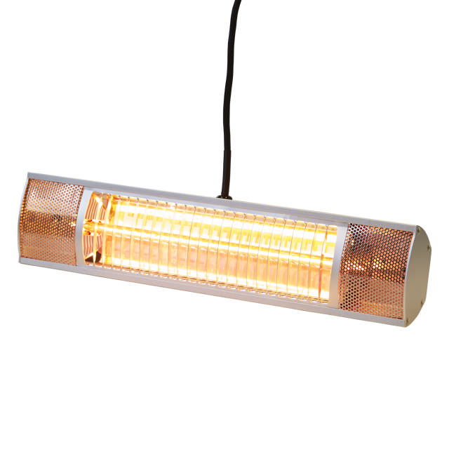 Patio heater wall model 1500 W HORTUS, silver