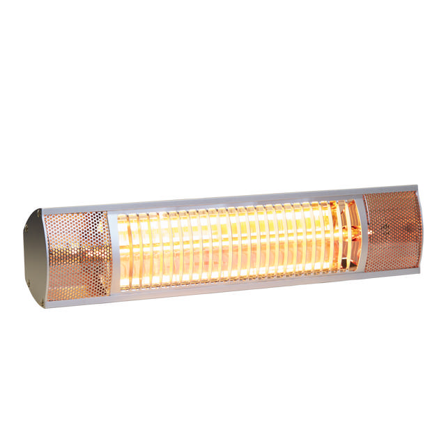 Patio heater wall model 1500 W HORTUS, silver