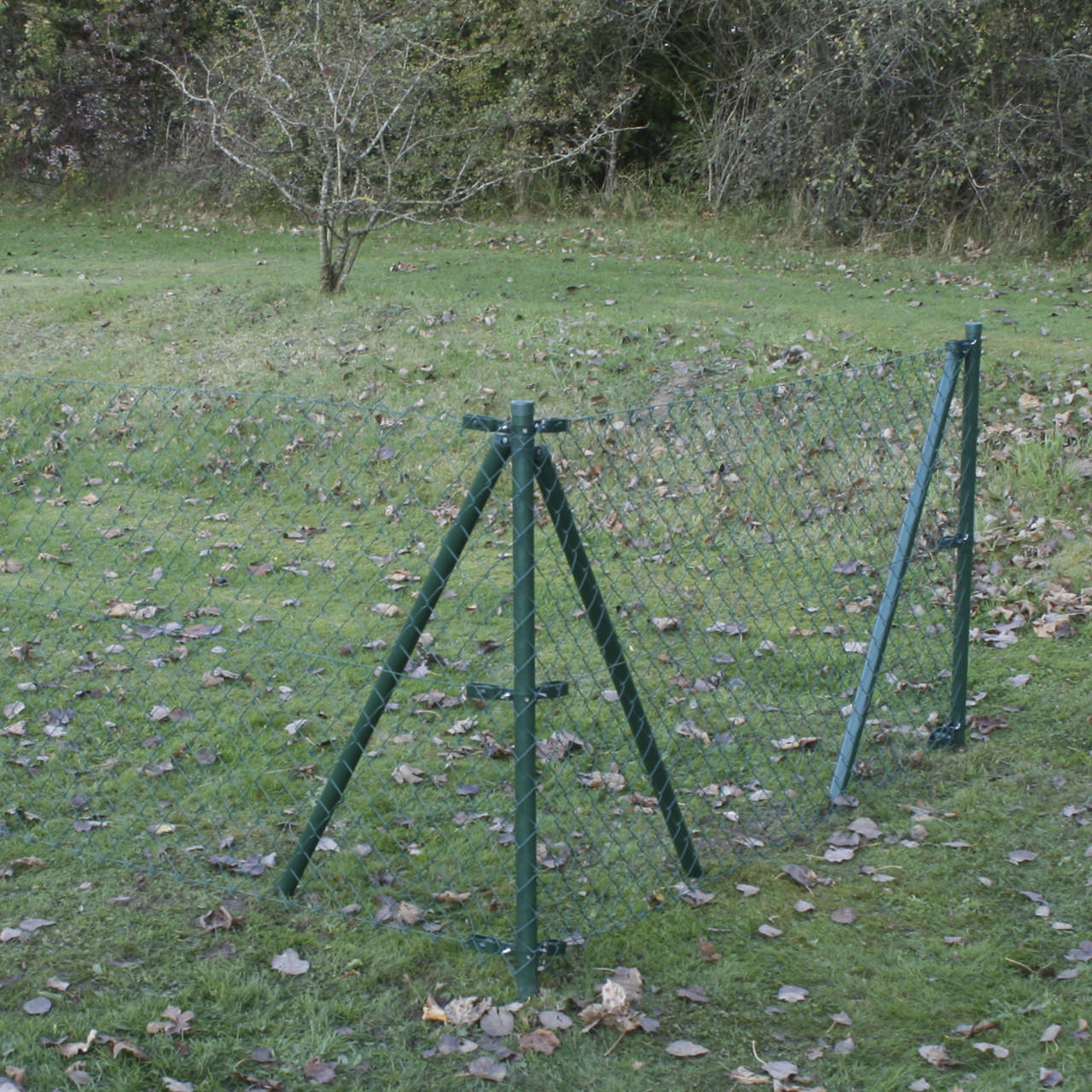Extruded chain link fence, green, 1000/60/2.3/20 M