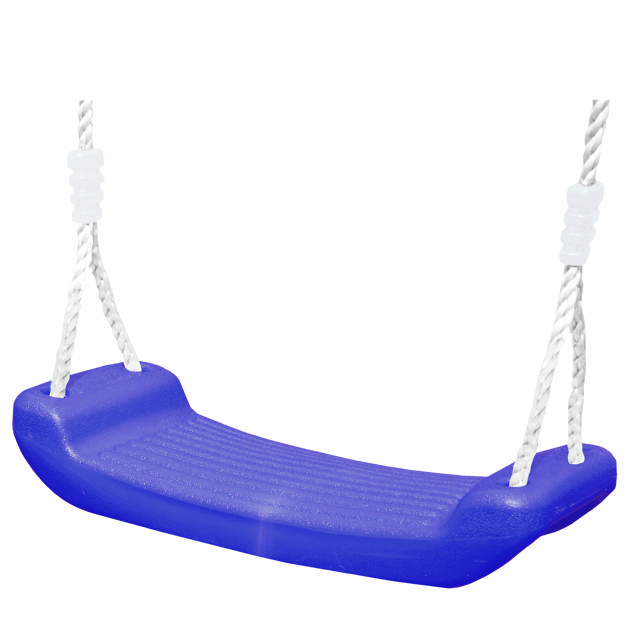 Swing seat w/ rope, blue NORDIC PLAY