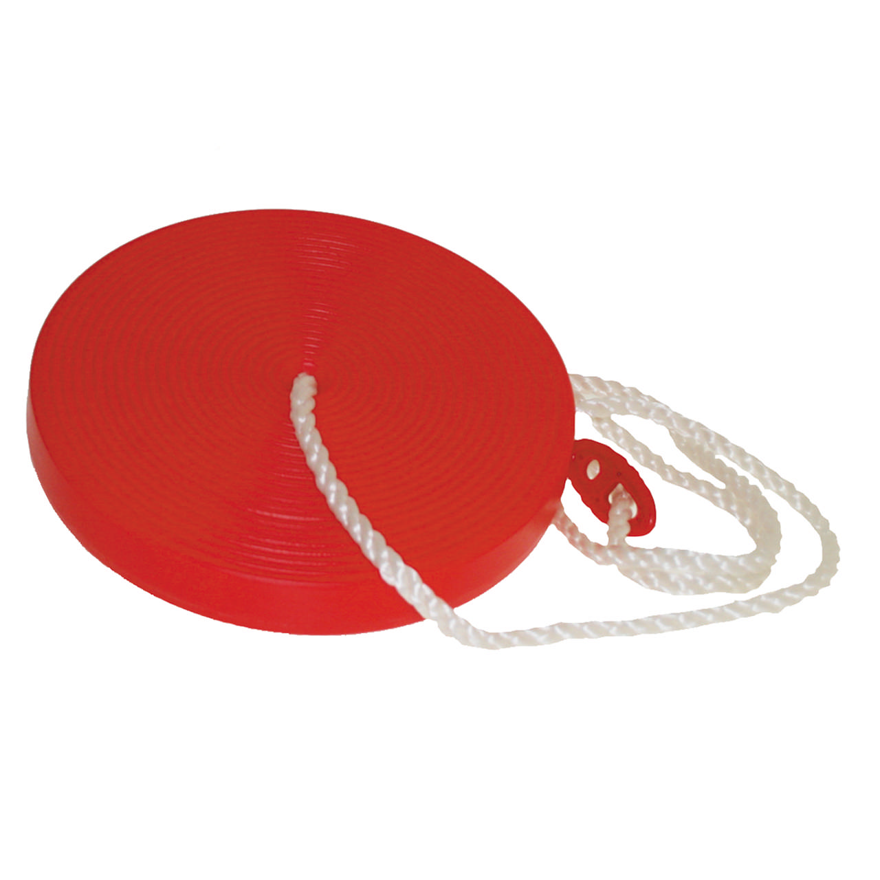 Disc swing with rope, red NORDIC PLAY
