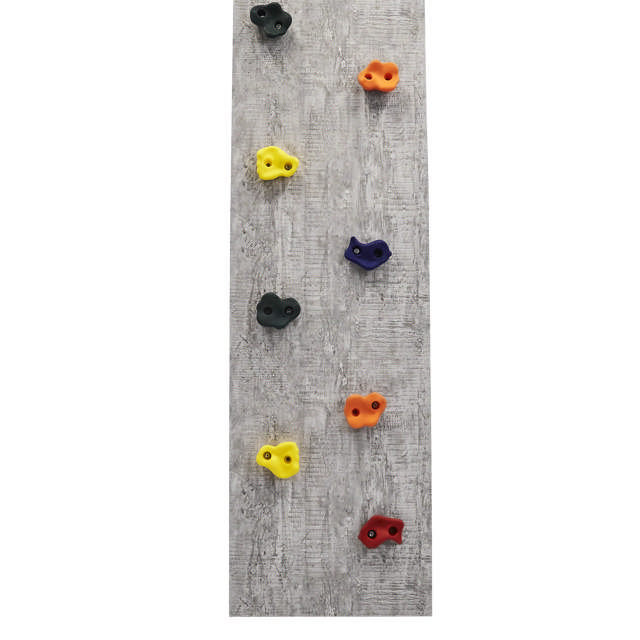 Climbing grips 5 pcs. incl. screws, plastic NORDIC PLAY