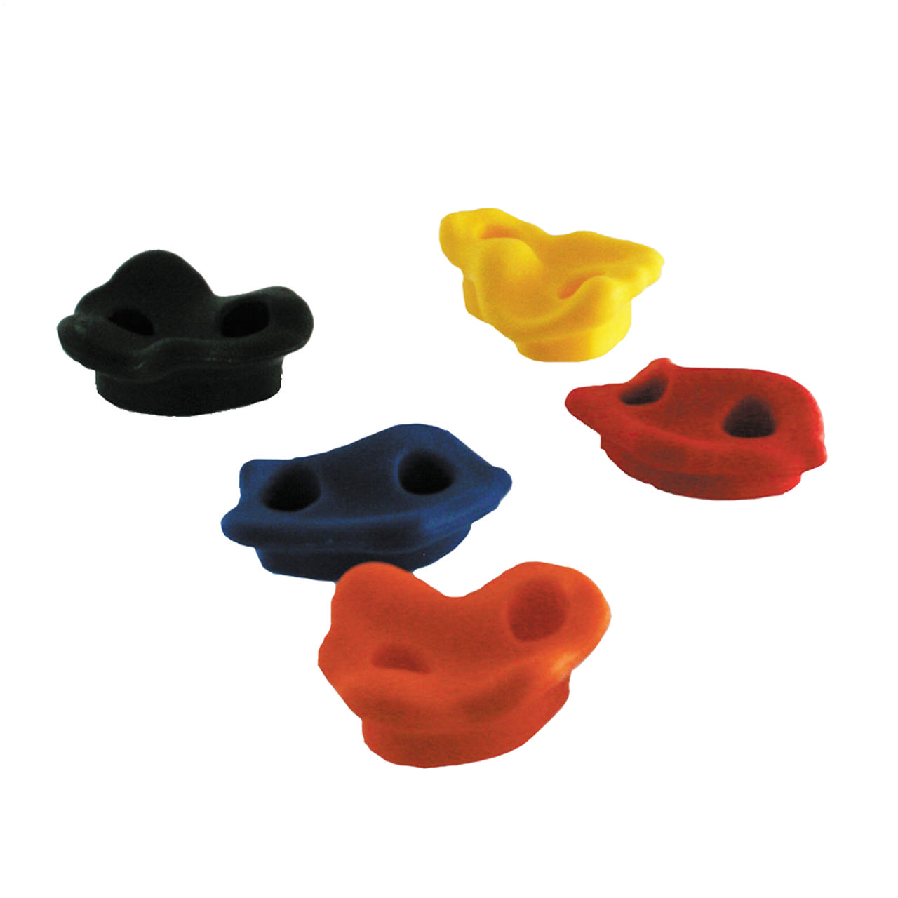Climbing grips 5 pcs. incl. screws, plastic NORDIC PLAY
