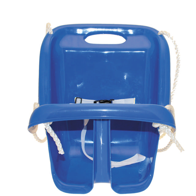 Baby swing w/ high back, blue NORDIC PLAY