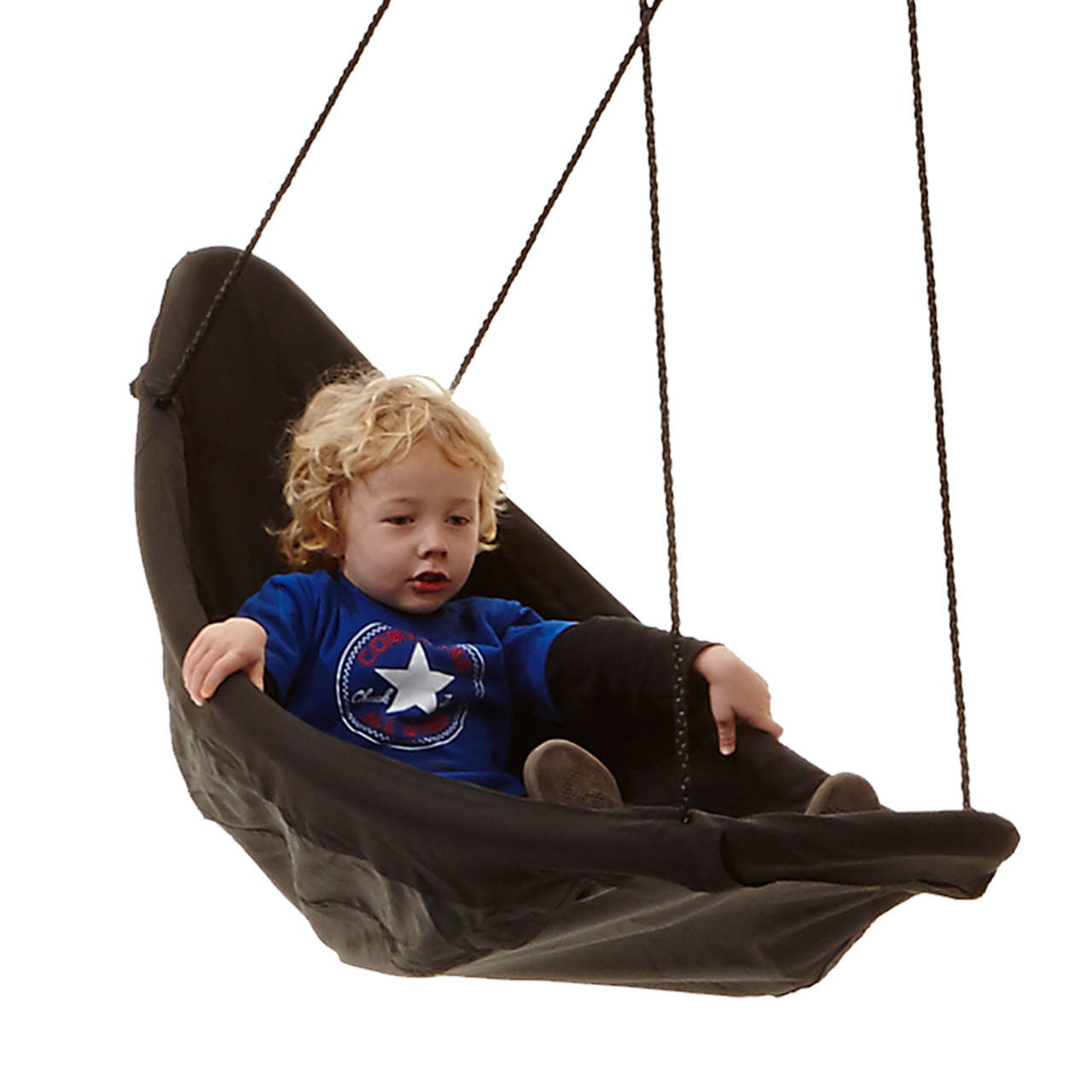 Canoe swing, black 153 x 54 cm NORDIC PLAY