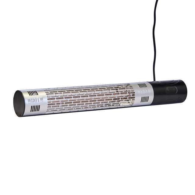 Patio heater wall model 1500 W HORTUS, black