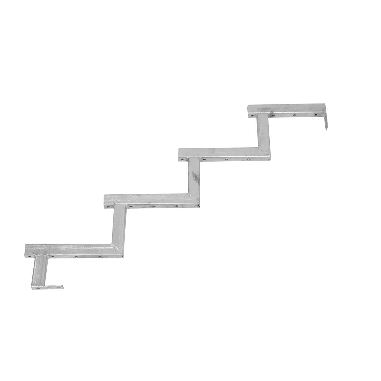 Galvanised stair stringers 4 steps HORTUS