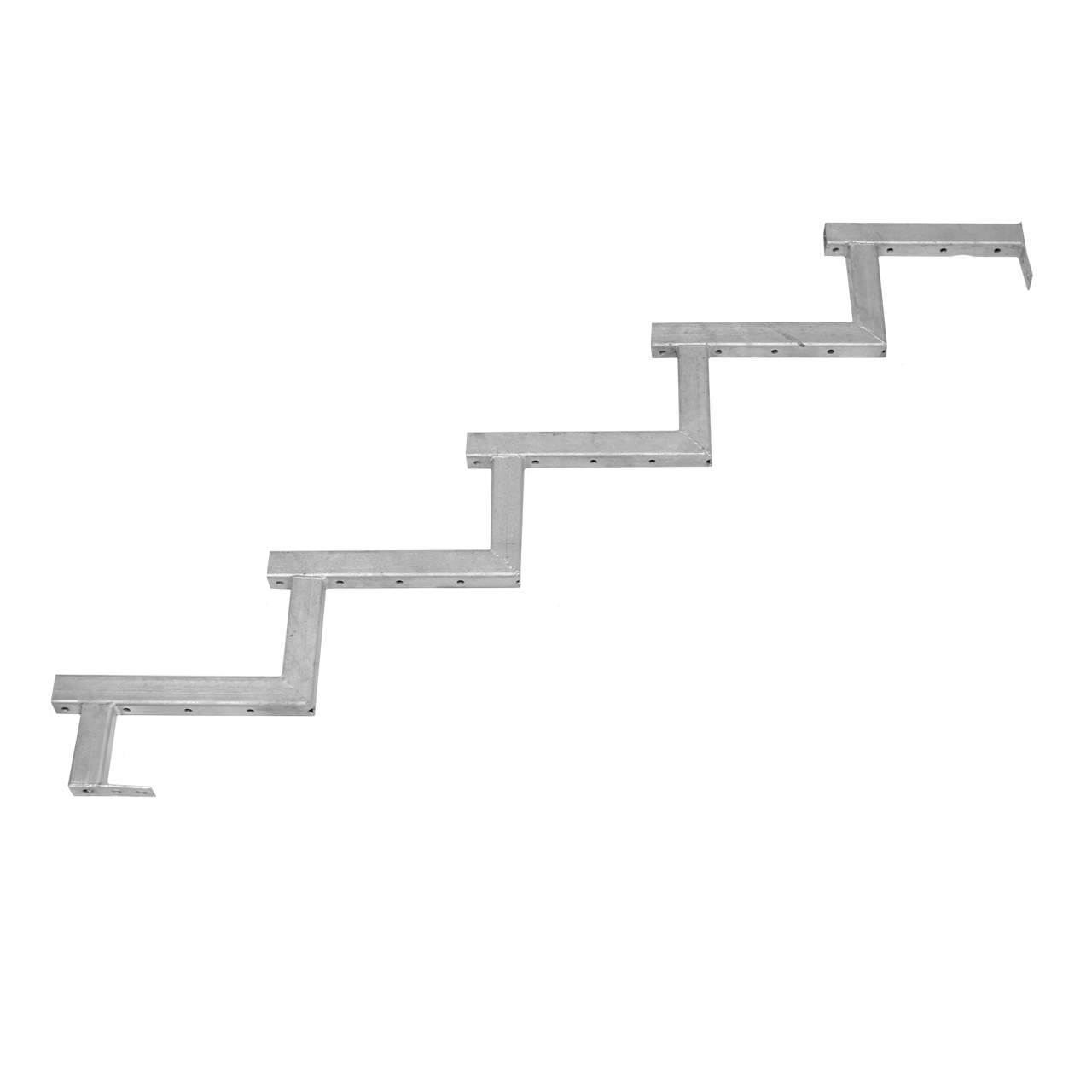 Galvanised stair stringers 5 steps HORTUS