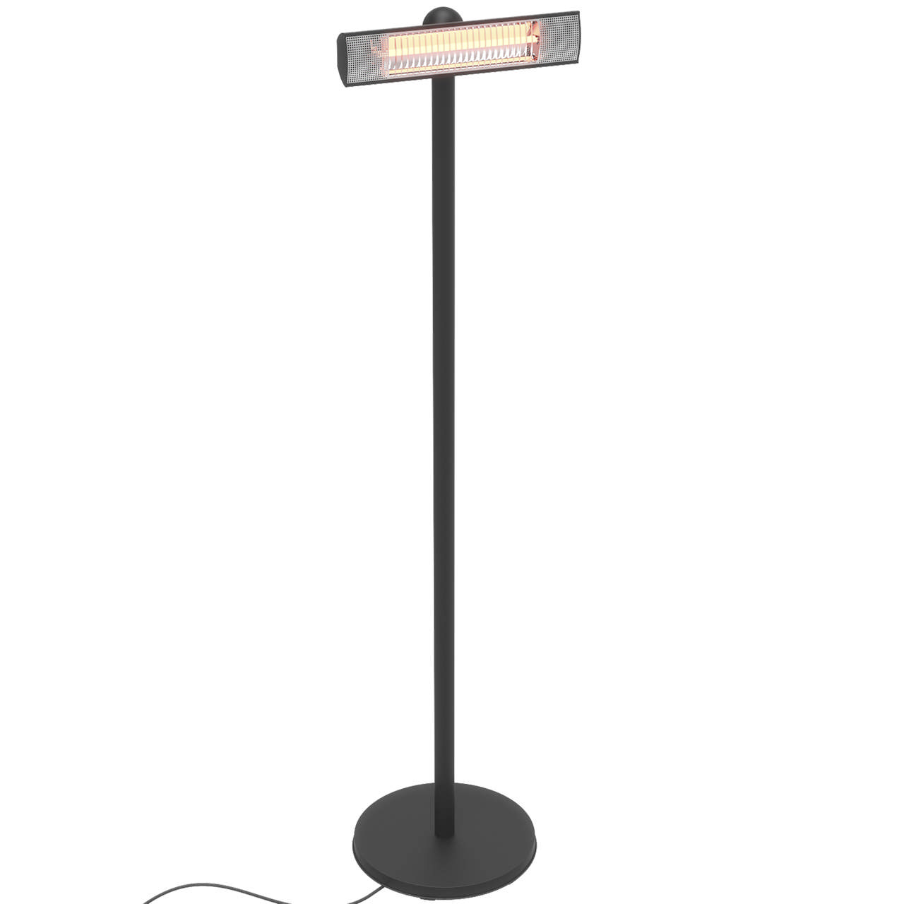 Patio heater floor model 1500 W HORTUS, black