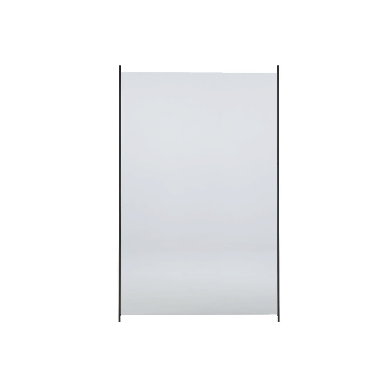Glass fence with aluminium bar clear glass 150 x100 cm HORTUS