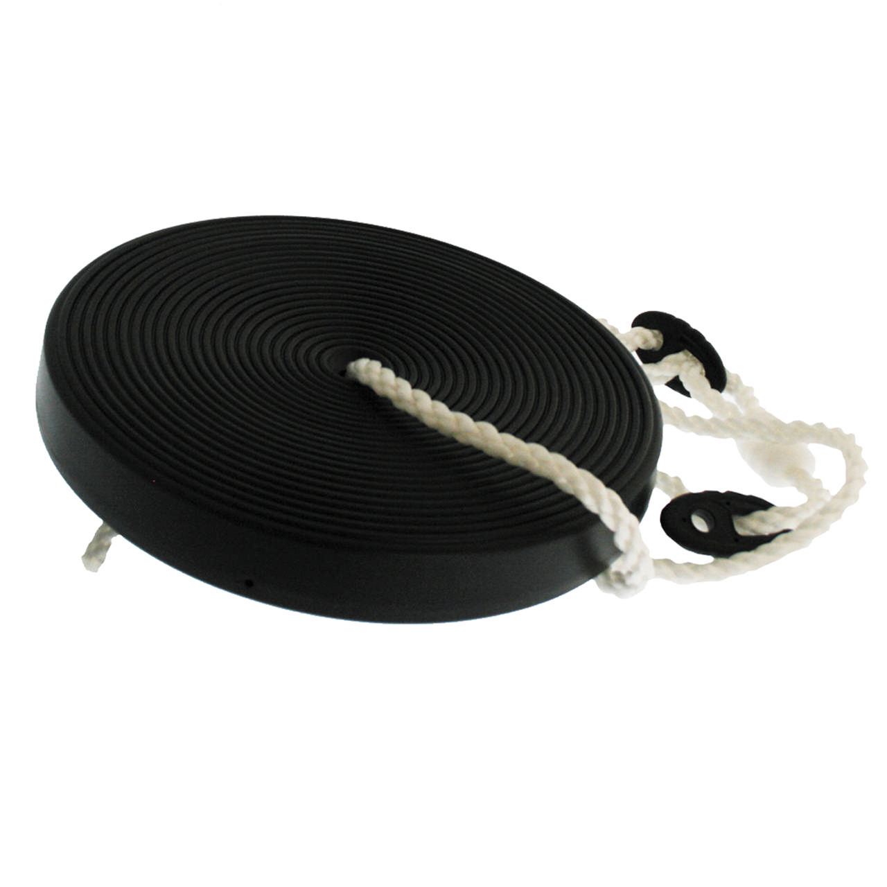 Swing disc black with rope NORDIC PLAY