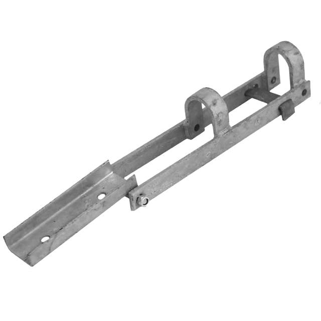 Angle latch for lightweight gate, galvanised NORDIC FENCE