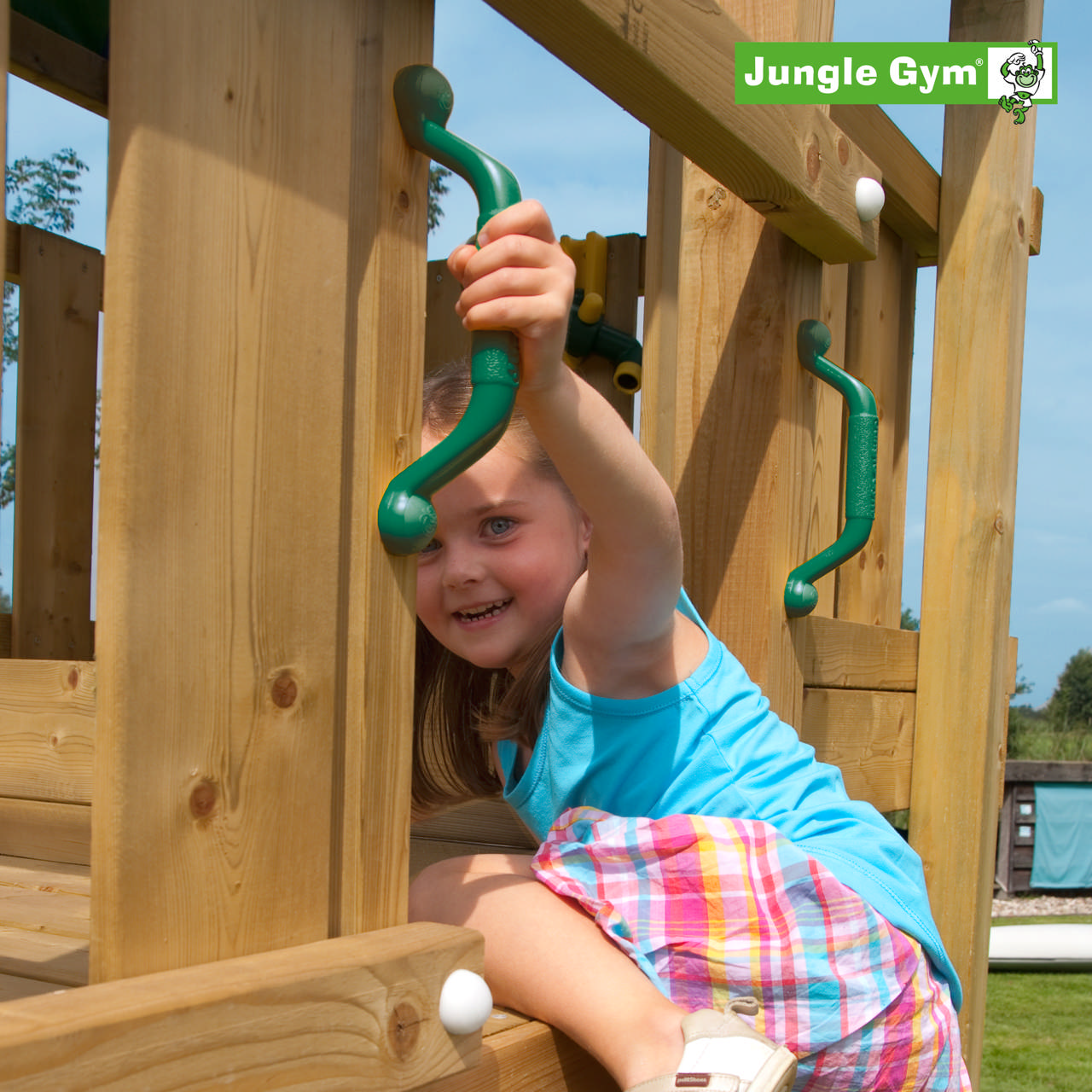 Handles Green 2 pcs Jungle Gym
