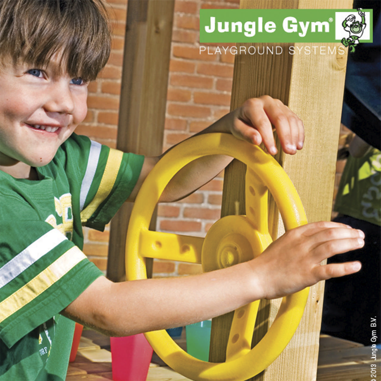 Steering wheel Yellow Jungle Gym