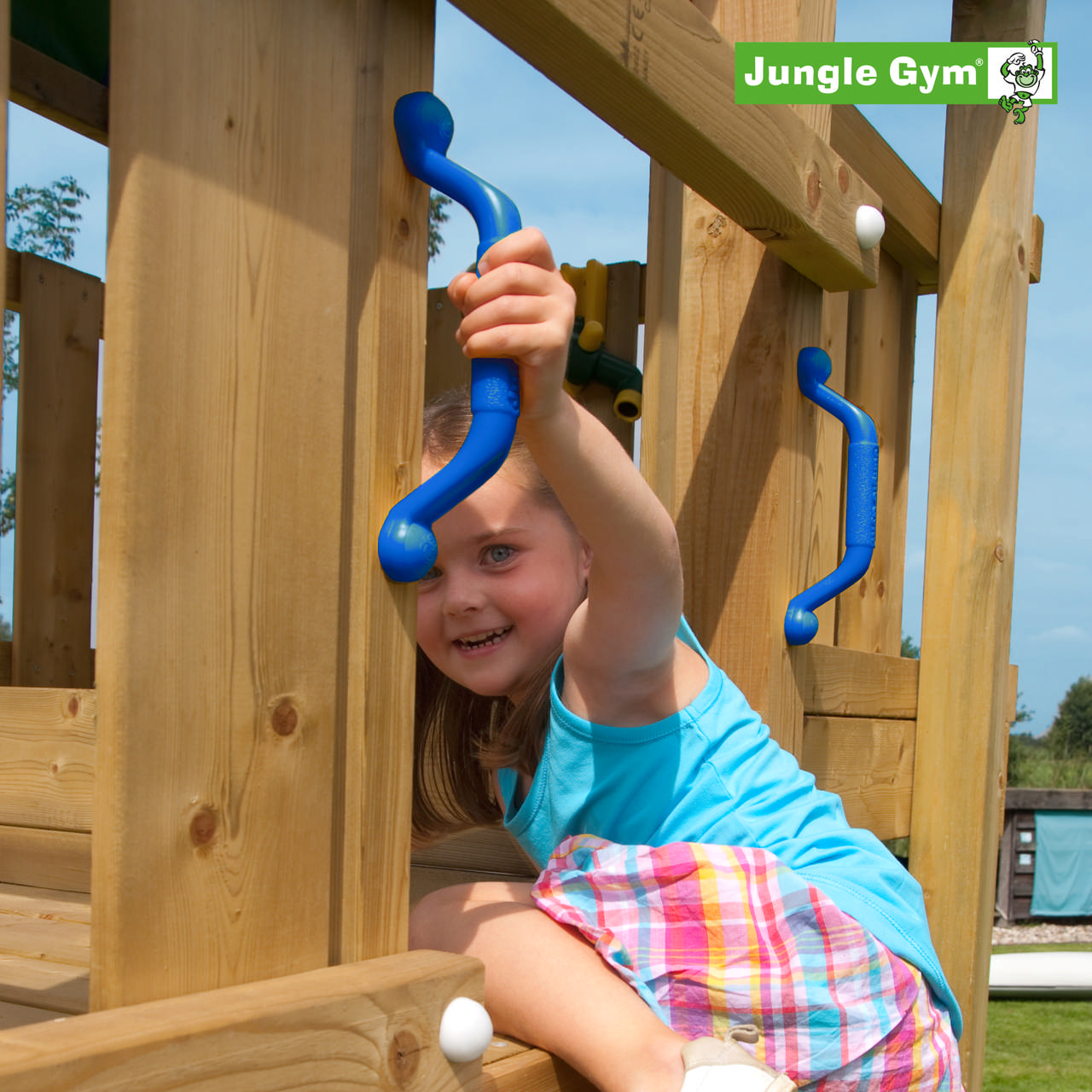 Handles Blue 2 pcs Jungle Gym