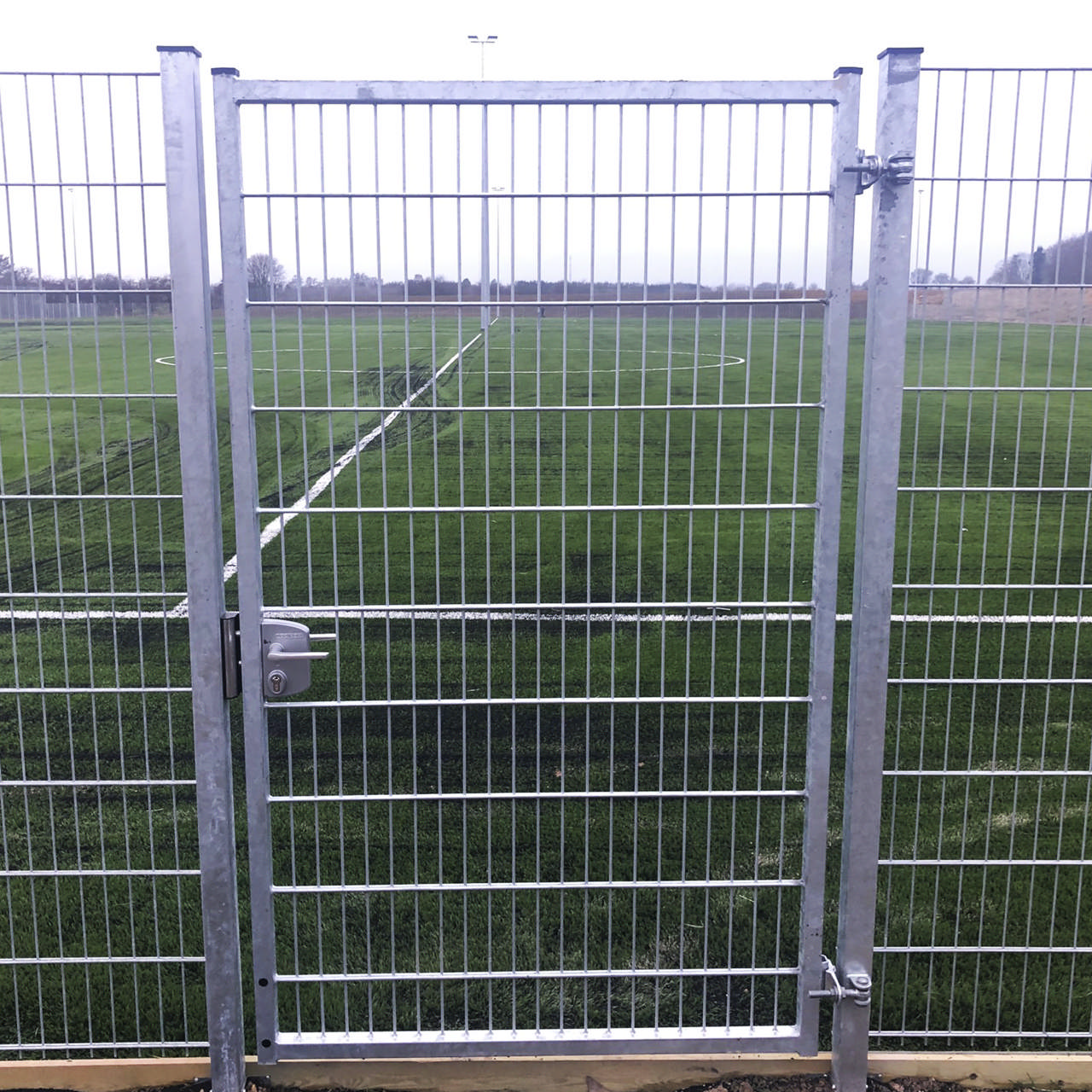 Dsm gate single with SC 1.25 x 2.00 m, galvanised