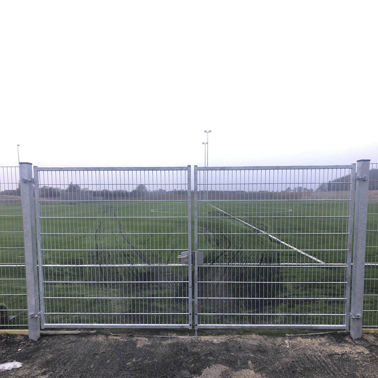 Dsm gate double with SC 5 x 1.80 m, galvanised