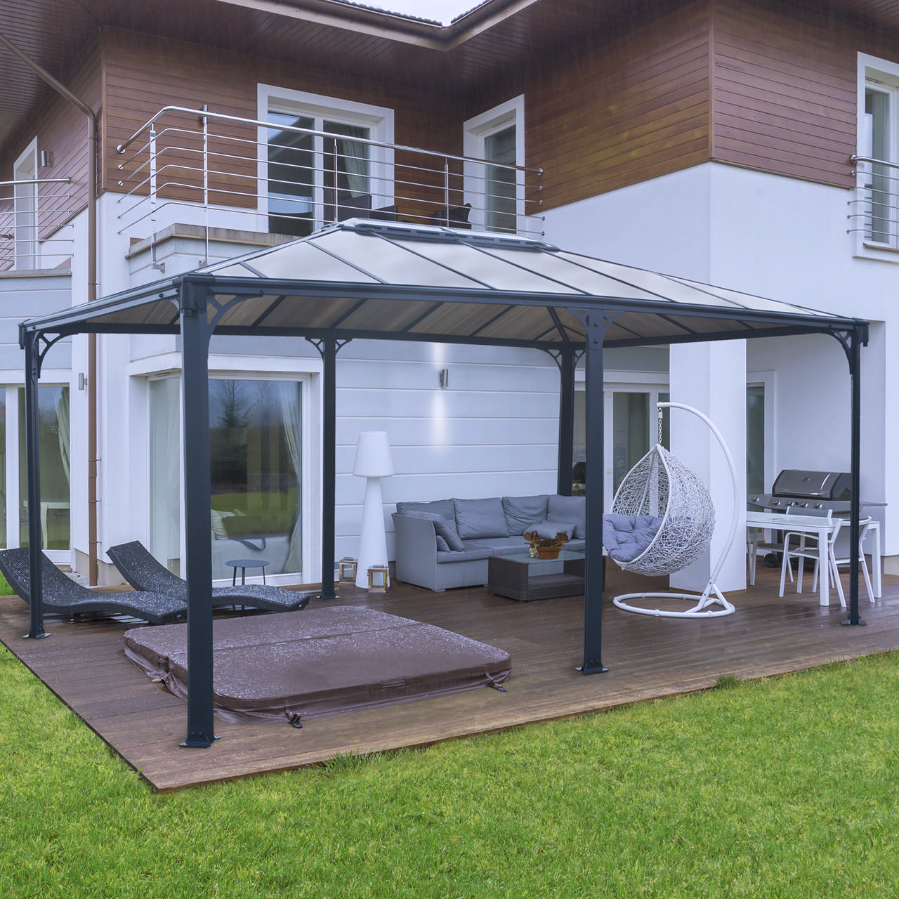 Gazebo Martinique 5000, anthracit grey Palram - Canopia