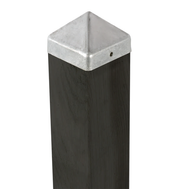 Post cap galvanised 71 x 71 mm