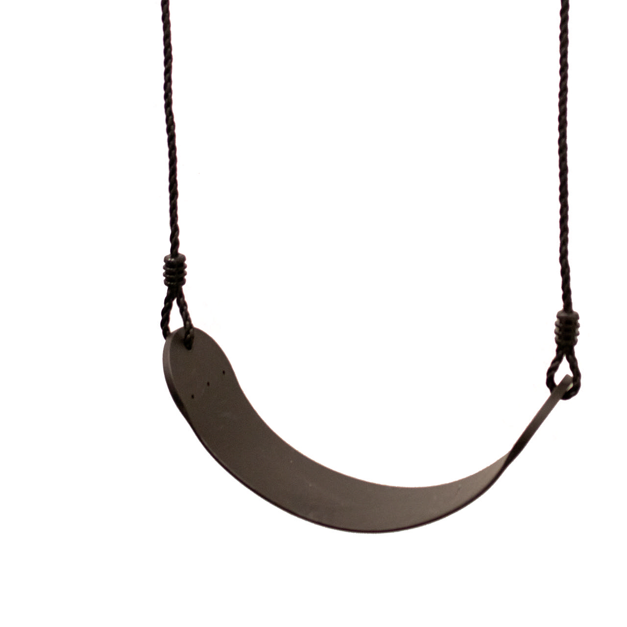 Soft swing, black with black rope NORDIC PLAY
