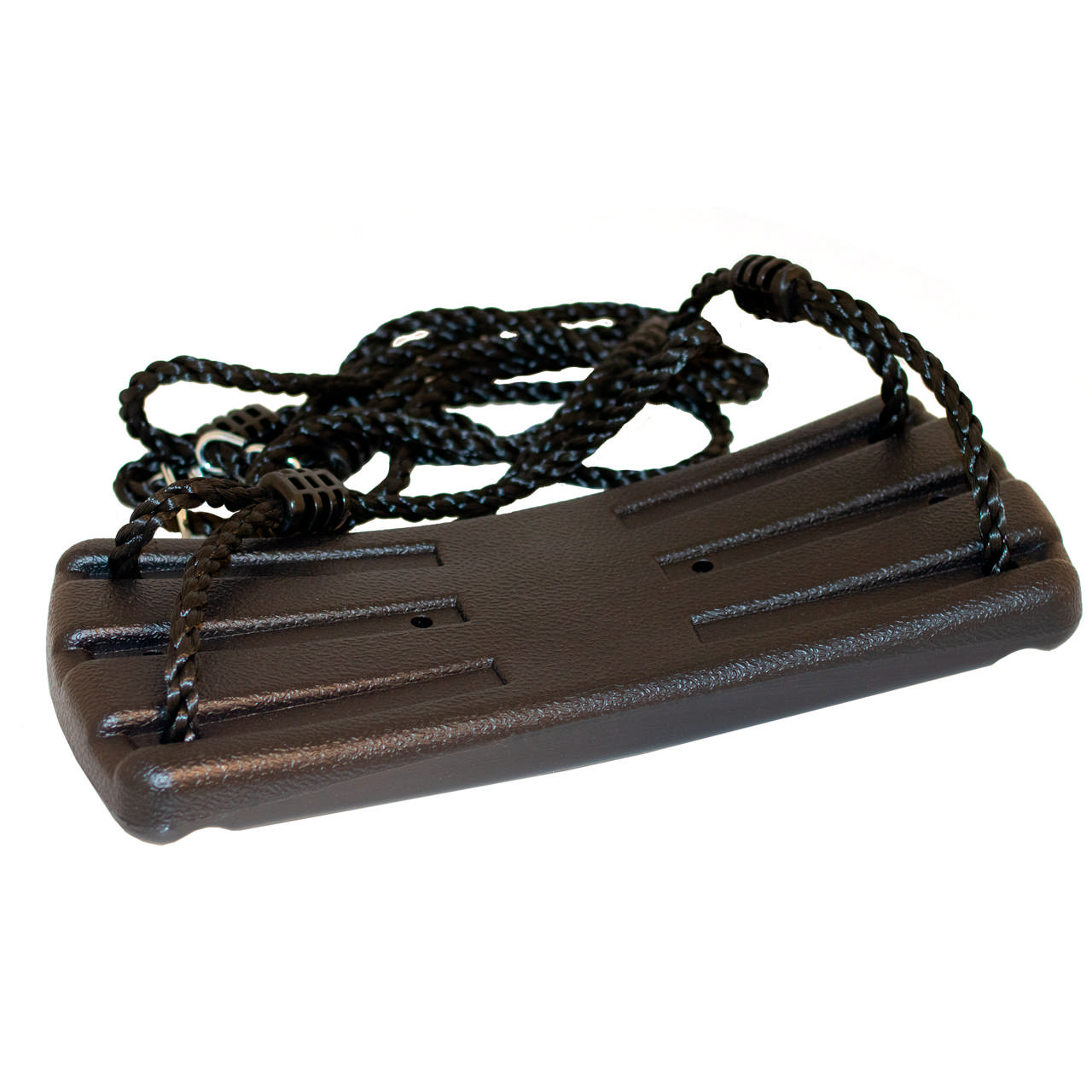 Swing seat, black with black rope NORDIC PLAY