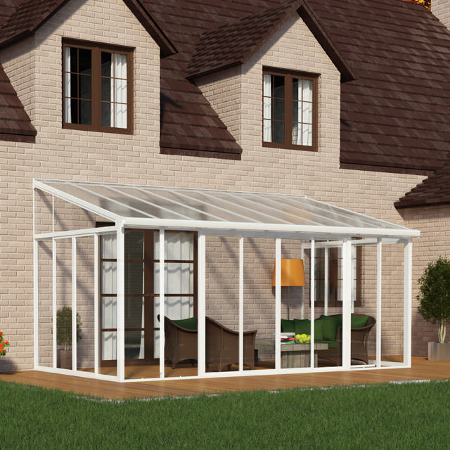 Veranda SanRemo 3 x 5.46 m, white Palram - Canopia