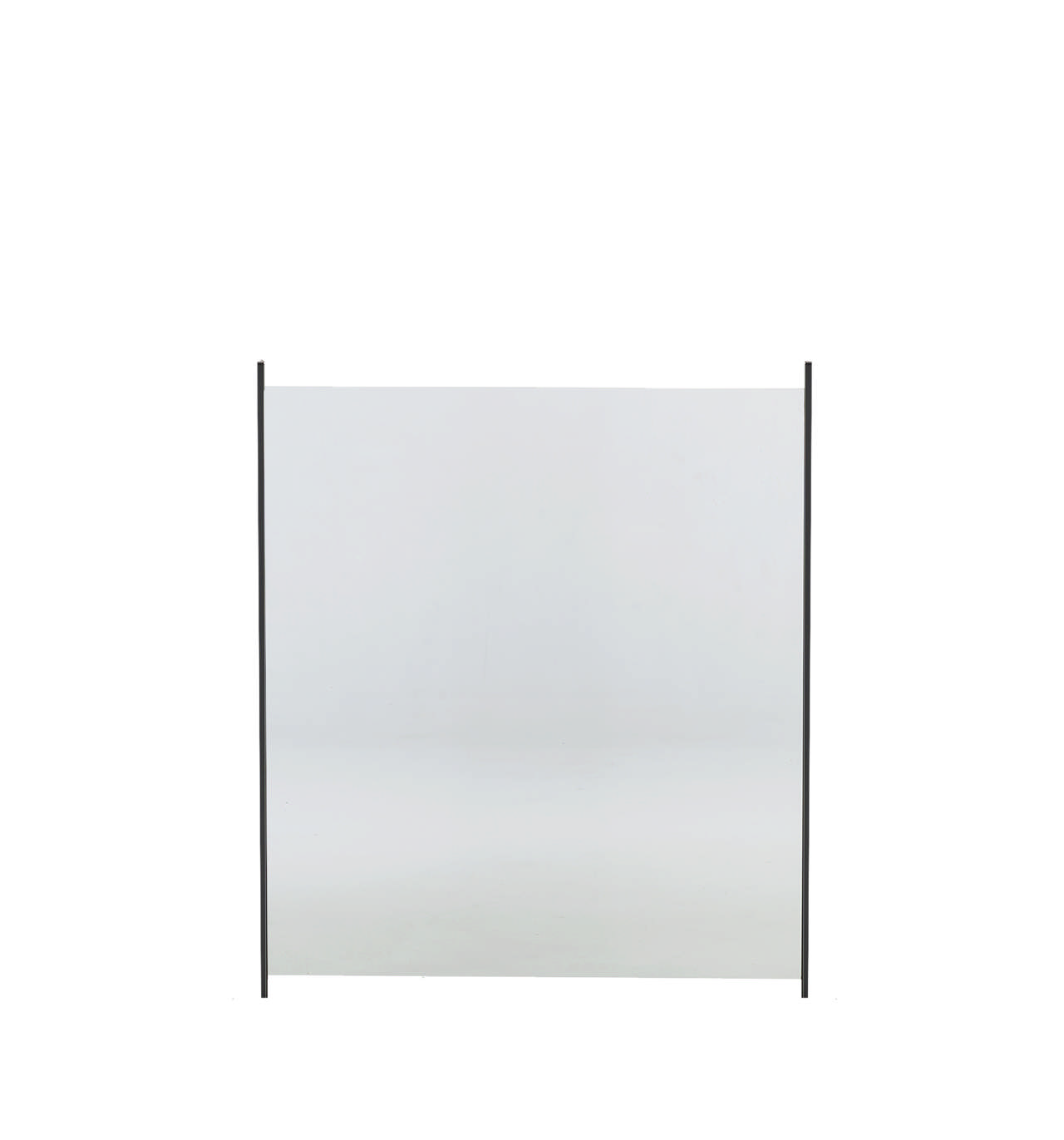 Glass fence for  aluminium posts clear glass 100 x 90 cm HORTUS