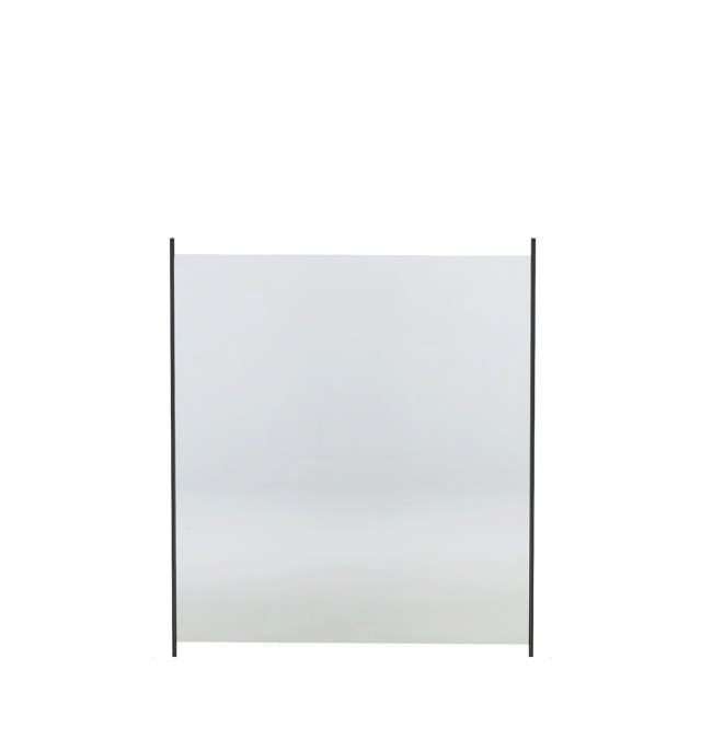 Glass fence for  aluminium posts clear glass 100 x 90 cm HORTUS