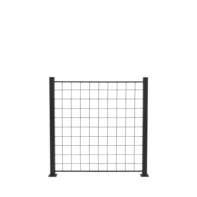 Trellis for glass fence 100 x 100 cm