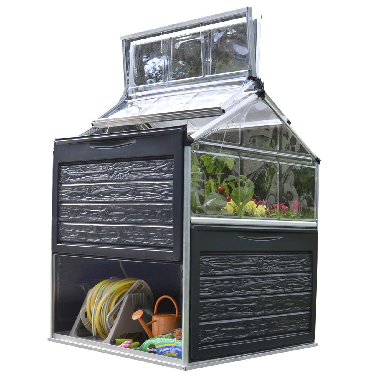 Small greenhouse with storage Palram - Canopia