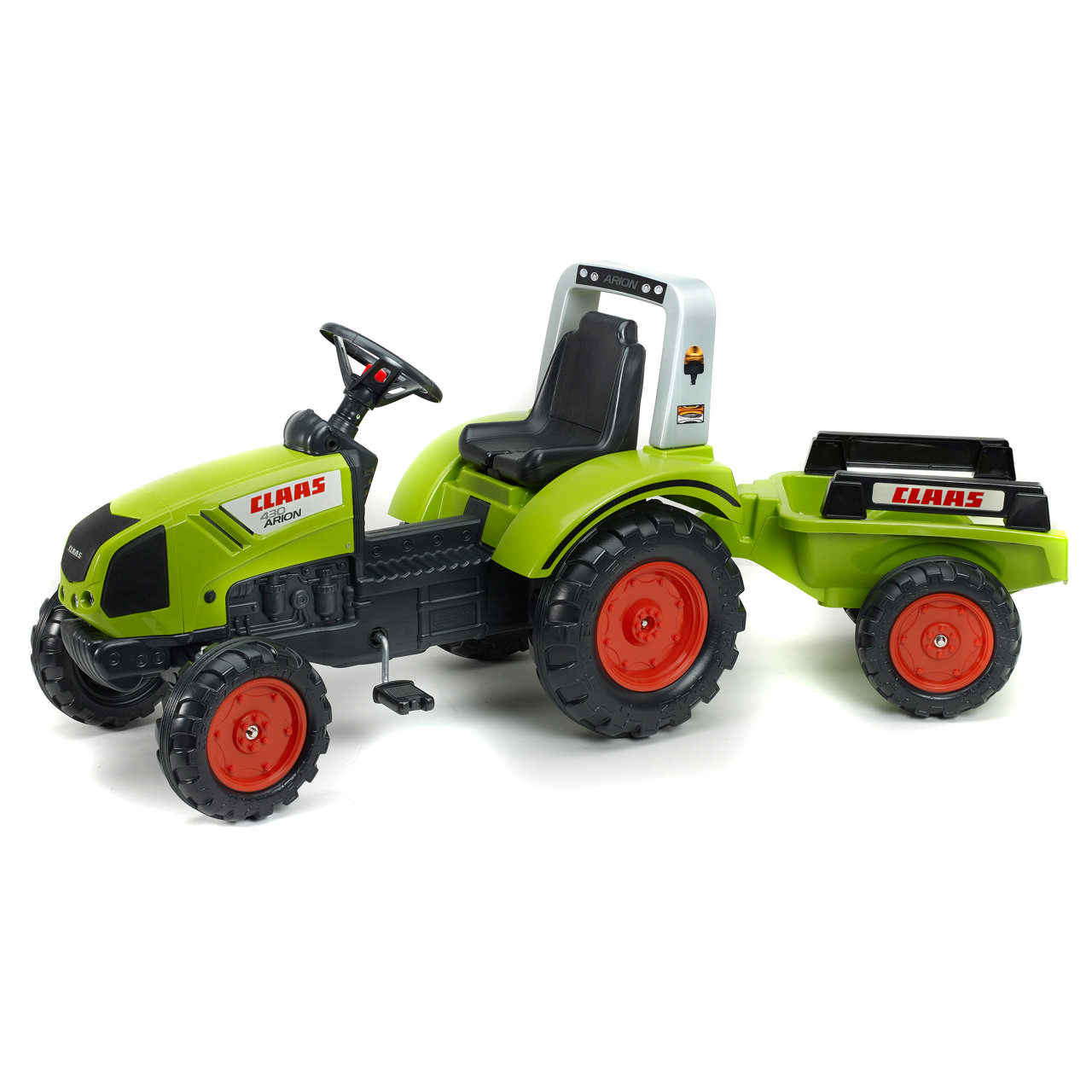 Tractor with trailer FALK Claas