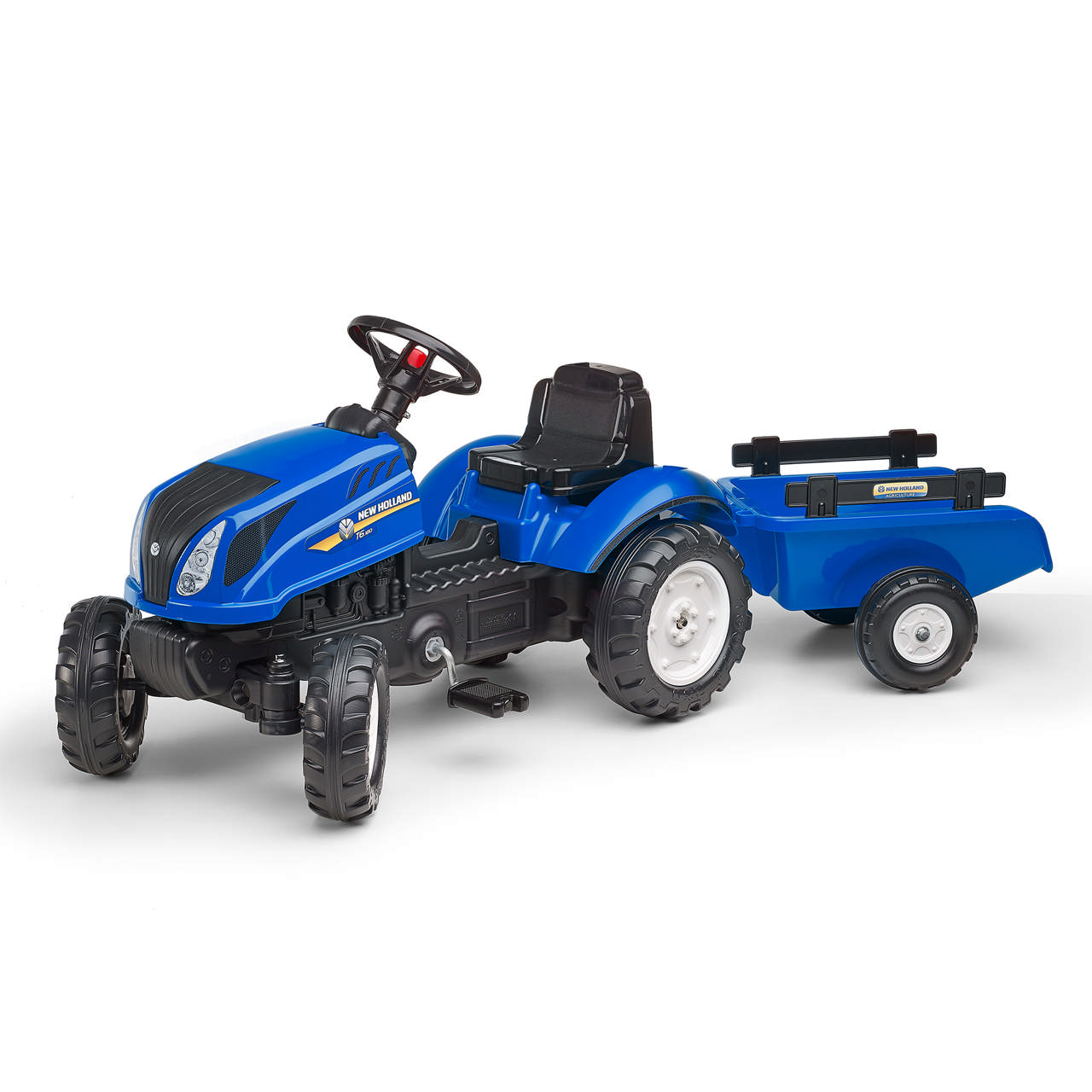 Tractor with trailer FALK New Holland