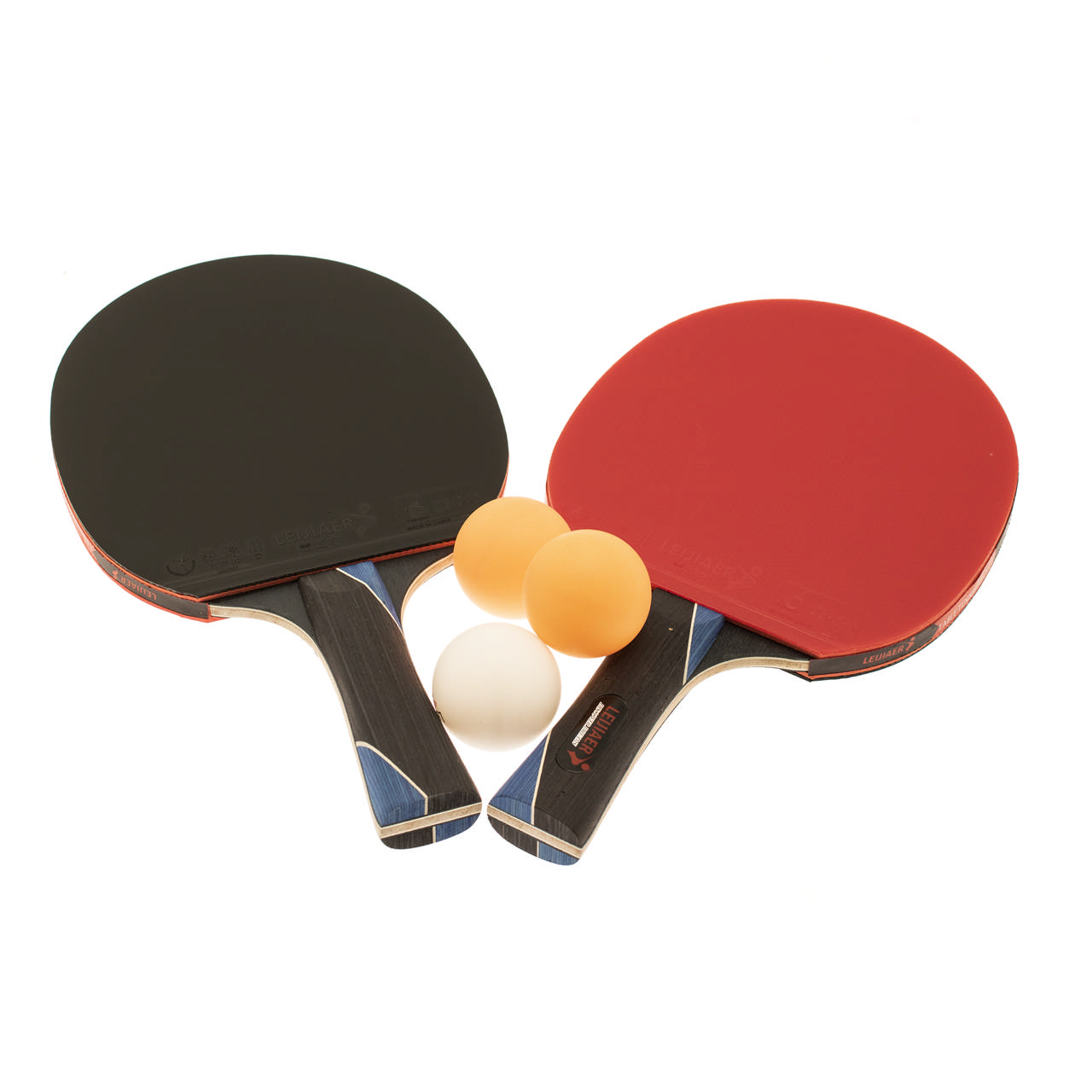Table tennis paddle set PRO with 2 rackets and 3 balls NORDIC Games 