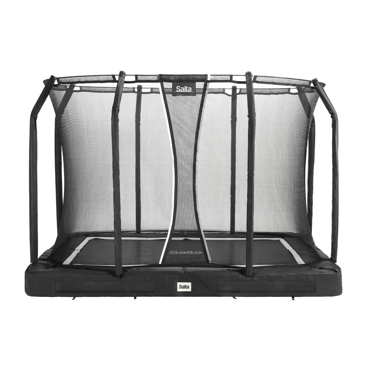 Trampoline Premium Ground incl. safety net 305 x 214 cm Salta