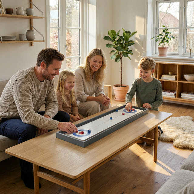 Shuffleboard/curling 2-in-1 NORDIC Games