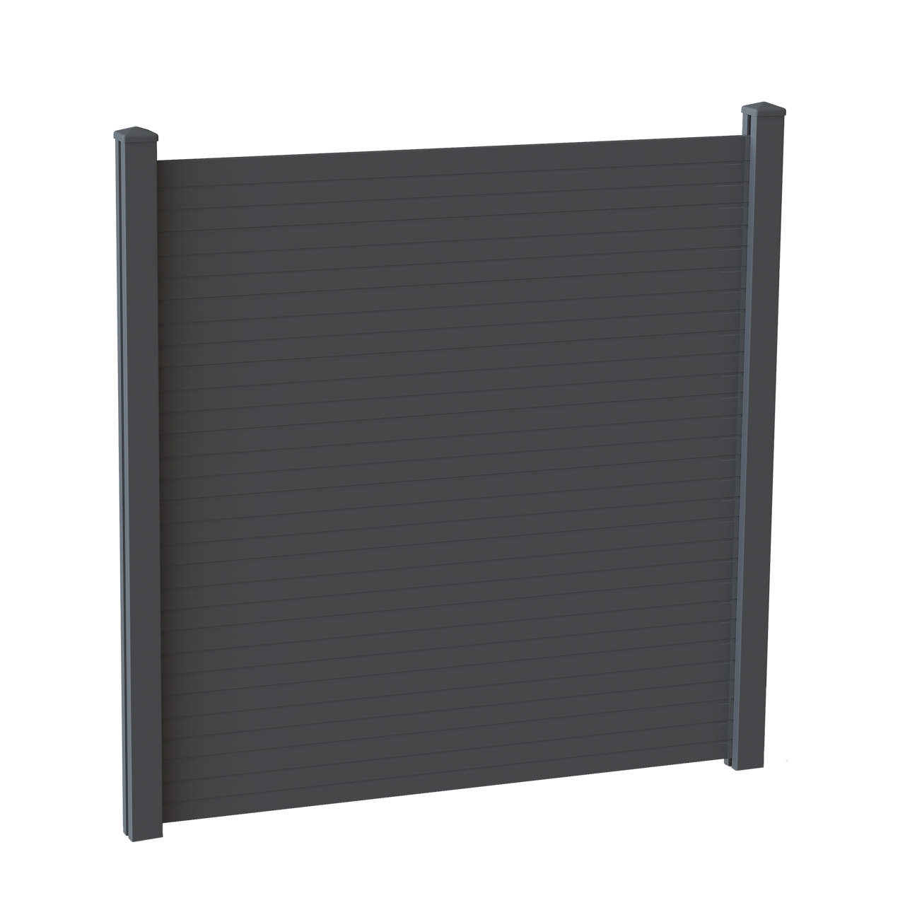 Aluminium slats for 150 x 100 cm fence