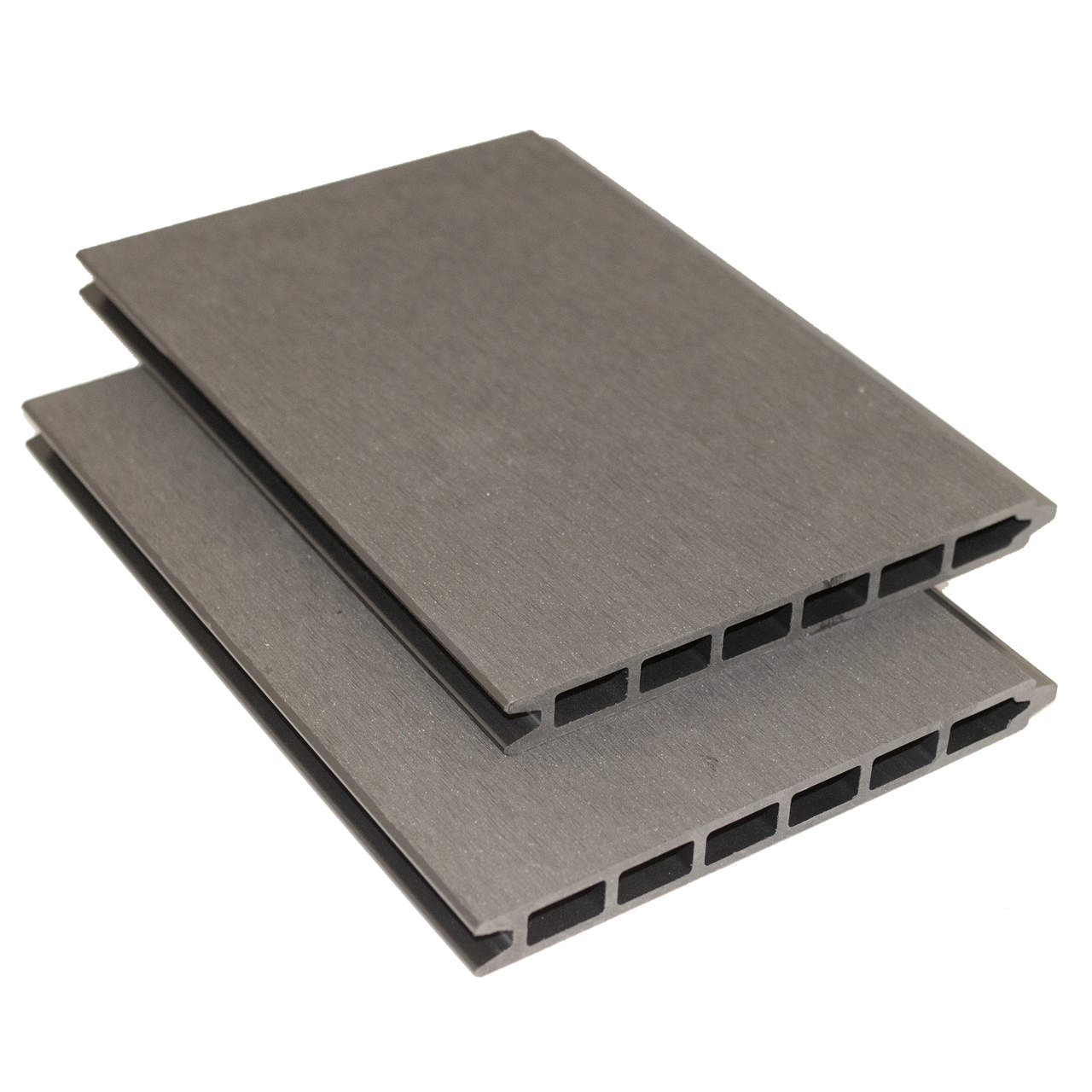 Composite fence profile in brushed look 2,1 x 20,5 x 180 cm – from HORTUS
