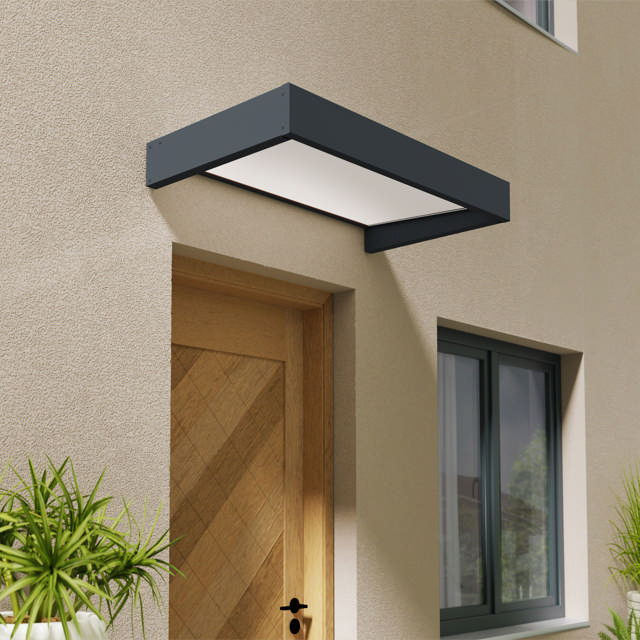 Door awning Sophia white opal 160 x 95 cm Palram - Canopia