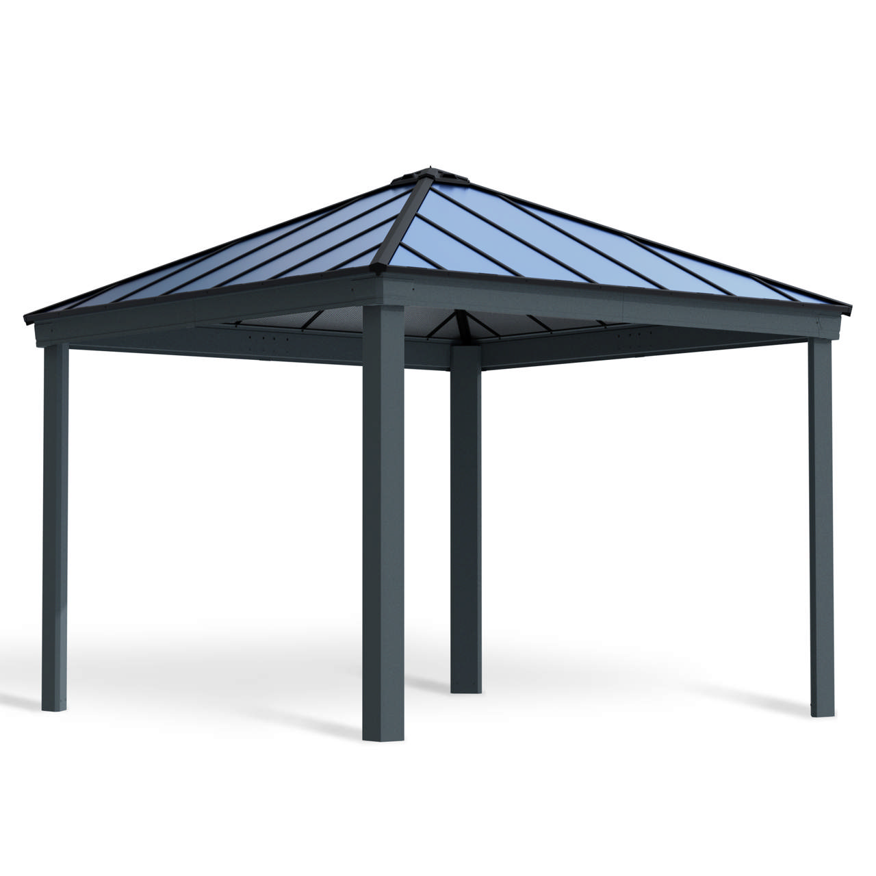 Gazebo Dallas 4.2 x 4.2 m anthracite grey Palram - Canopia