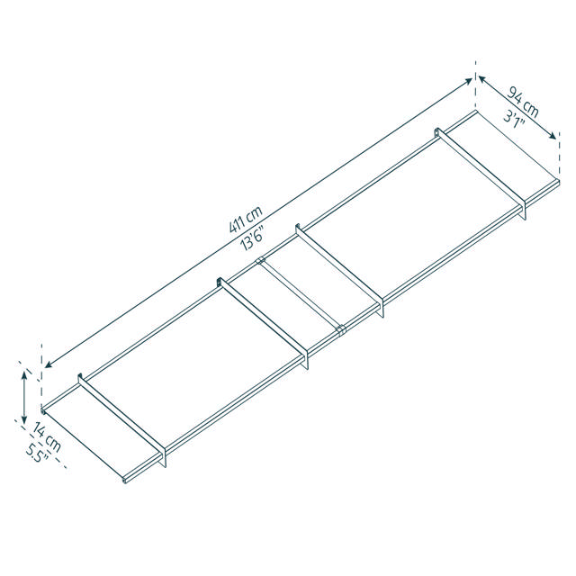 Door awning Nancy 4100 Palram - Canopia