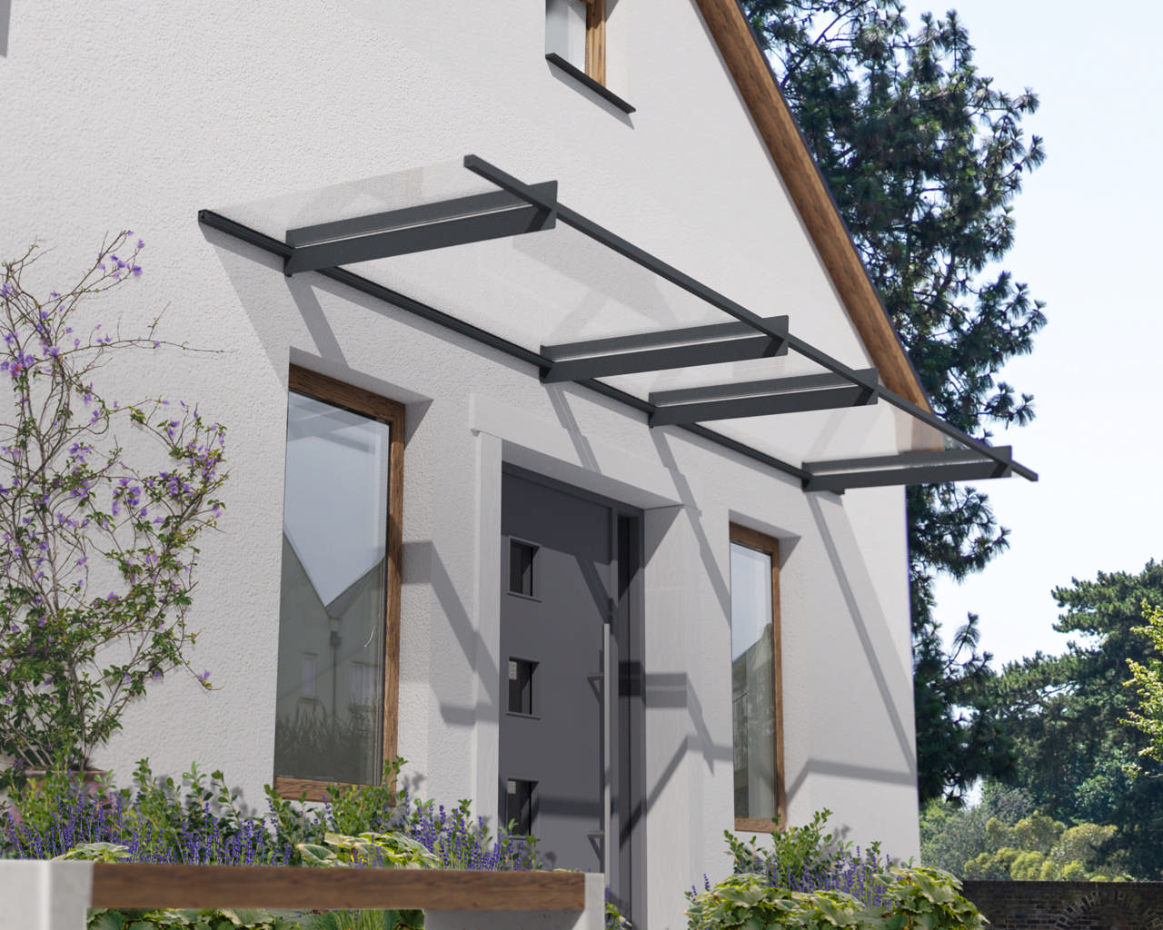 Door awning Nancy 4100 Palram - Canopia