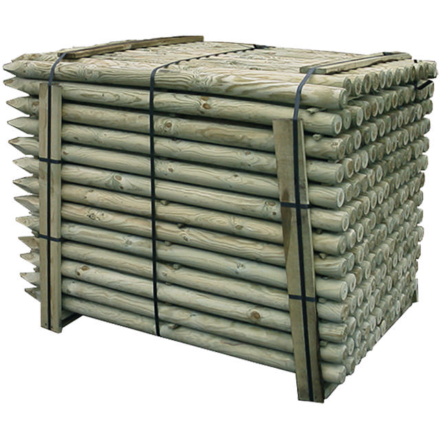 Fence post pressure treated Ø12 x 200 cm NTR-A