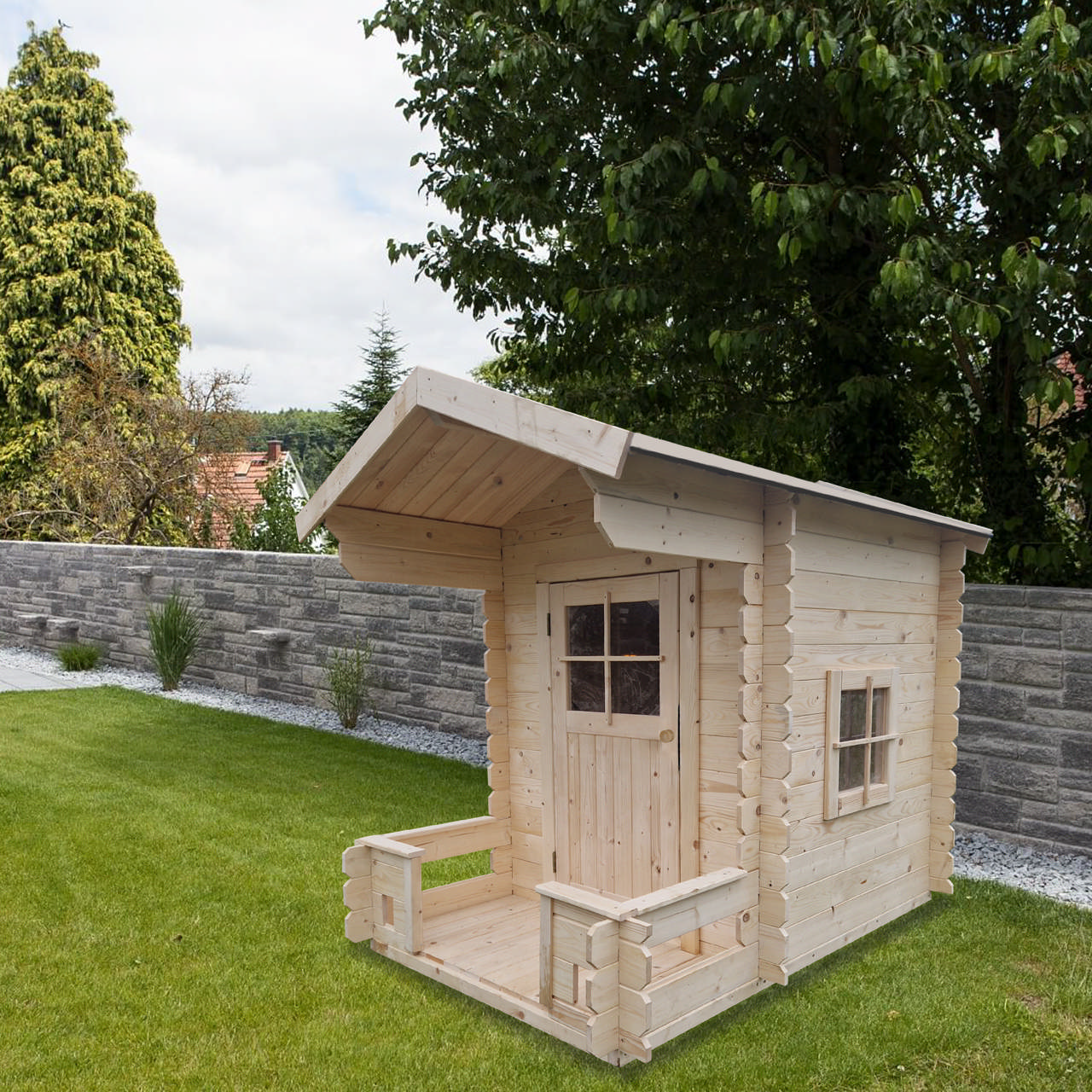 Play house model Olivia untreated excl. roofing felt NORDIC PLAY Active