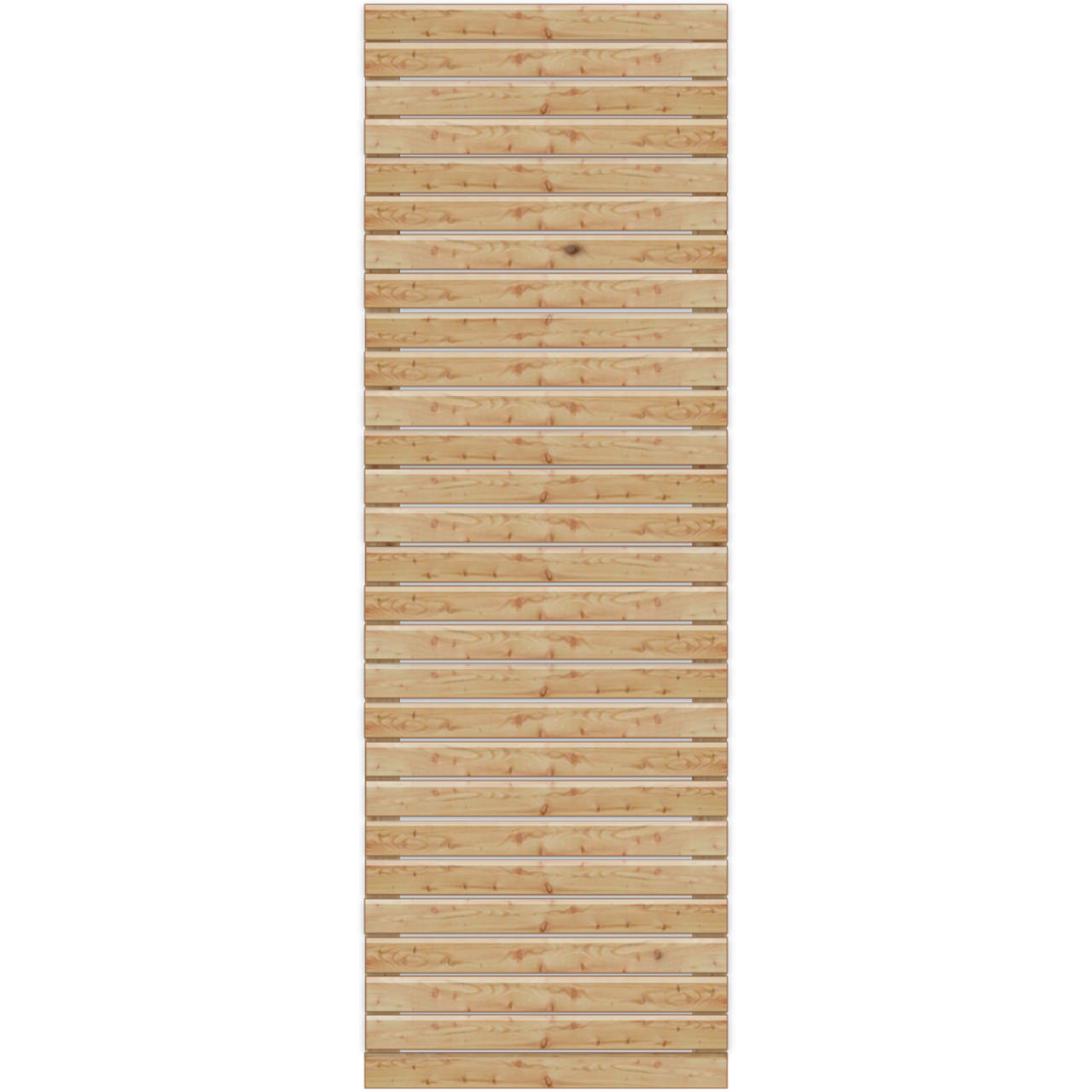 Rhombus windbreak fence, larch, 60 x 180 cm, NORDIC FENCE, HORIZONTAL
